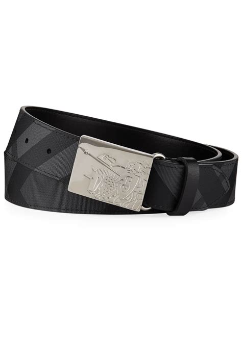 Burberry Men's Luke Signature Check Belt 